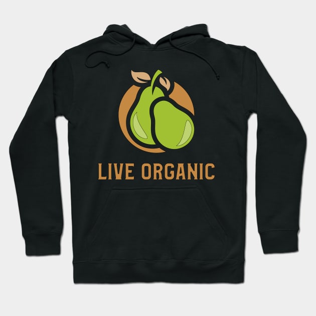 Live organic Hoodie by Birding_by_Design